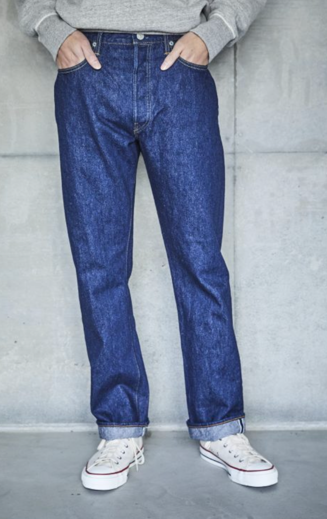 105 STANDARD DENIM JEANS - INDIGO ONE WASH