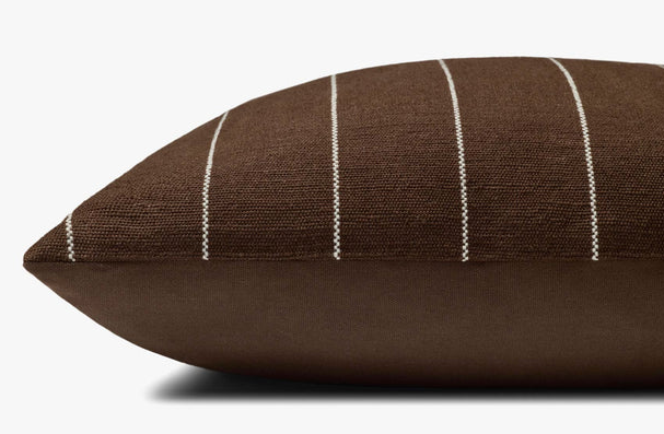 Amber Lewis X Loloi Keisha Pillow: Product Side View