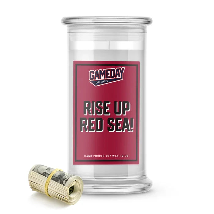 Arizona Cardinals-Inspired Game Day Cash Candle