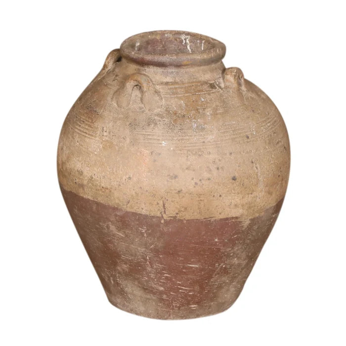 Artisan Crafted Clay Pot-Style B: Product View
