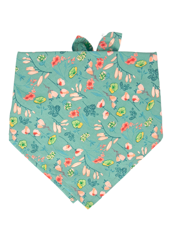 SALE BANDANA - Blooming Wildflowers - Crew LaLa