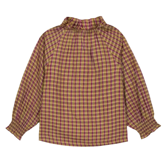 Blouse Pomme Carreaux Swinging London