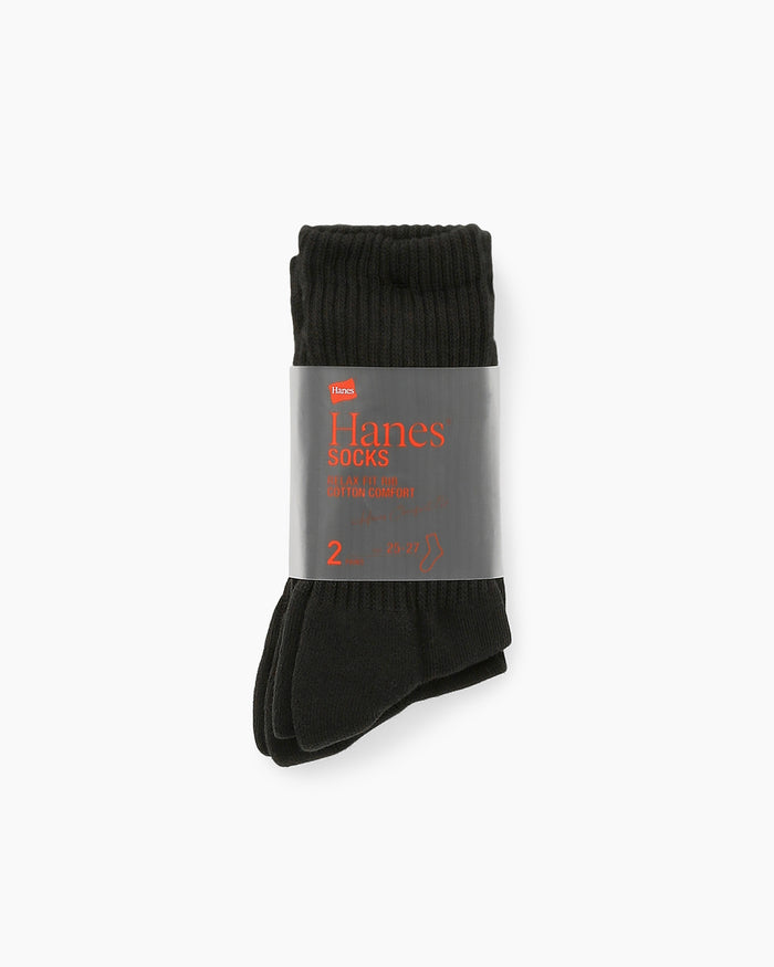 Crew Socks 2P Black