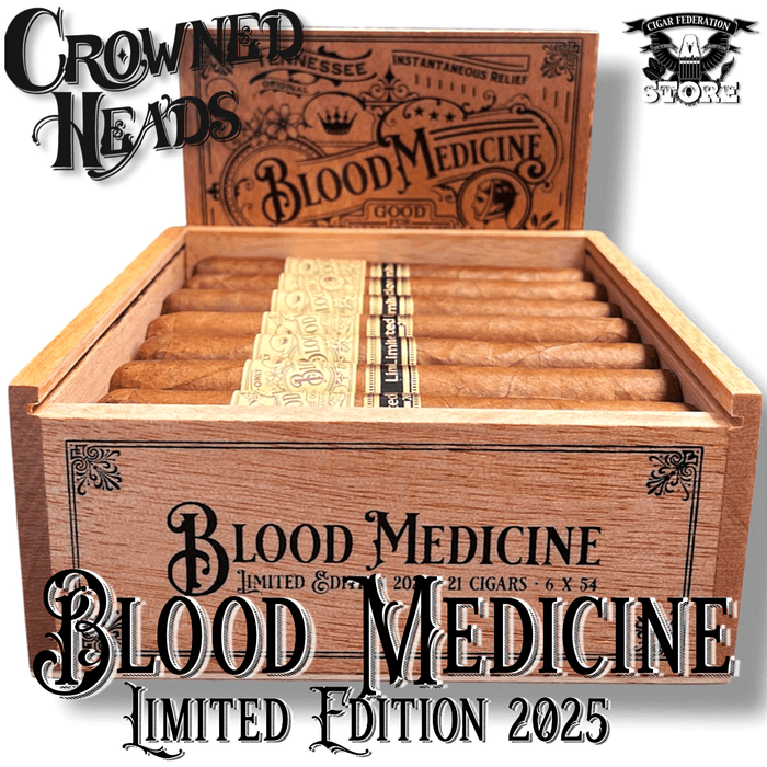 CROWNED HEADS BLOOD MEDICINE L.E. 2025 - Cigar Federation
