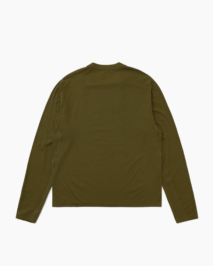 Drift Merino LS Dark Olive