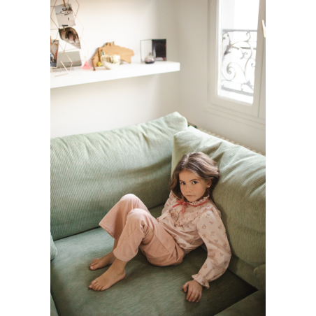 Holly Trouser Big Corduroy Pink