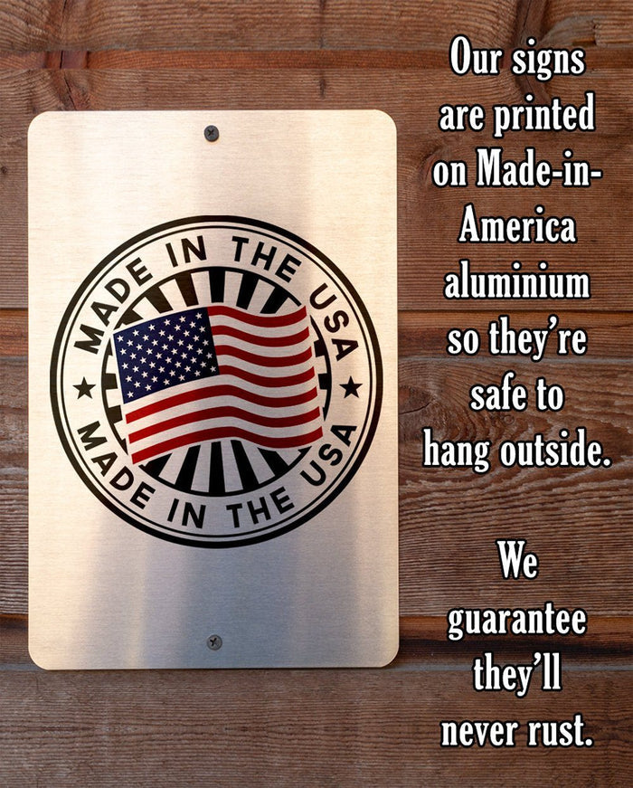 Kitchen Rules - Metal Sign | Lone Star Art.