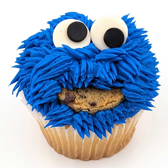 Large Cupcake: Cookie Monster