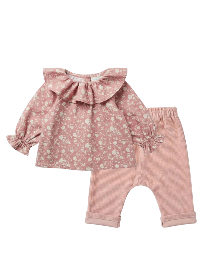 Lilie Tunic Romantic Flower Pink