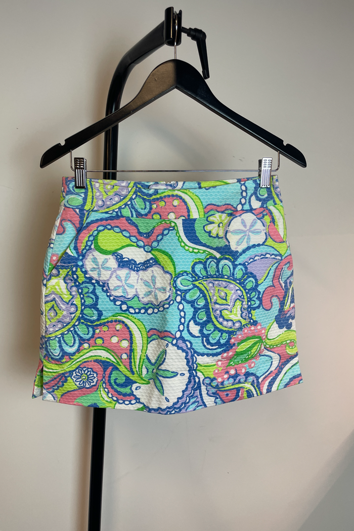 Lilly Pulitzer Marigold Textured Mini Skort image 4