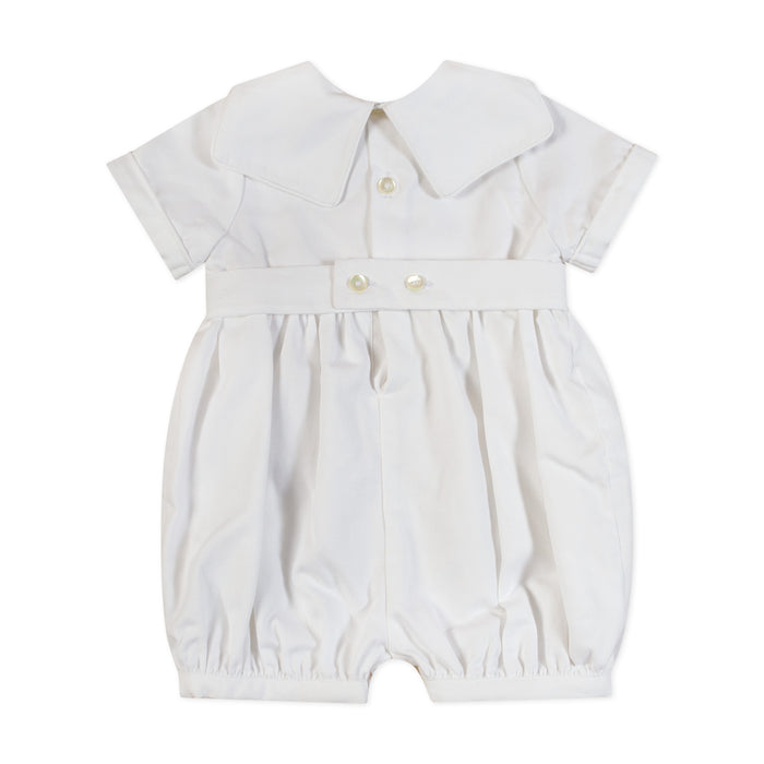 Mathis Romper White