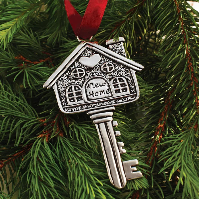 New: 2-Pack Unlocking New Beginnings Ornaments Made in USA