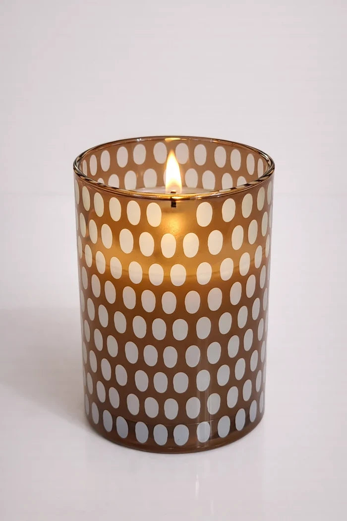 Radiance Amber Imprint Candle: Product View