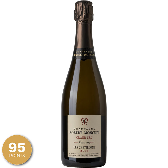 Pierre Moncuit, 'Les Chetillons' Grand Cru Blanc de Blancs Extra Brut, Champagne, France, 2015