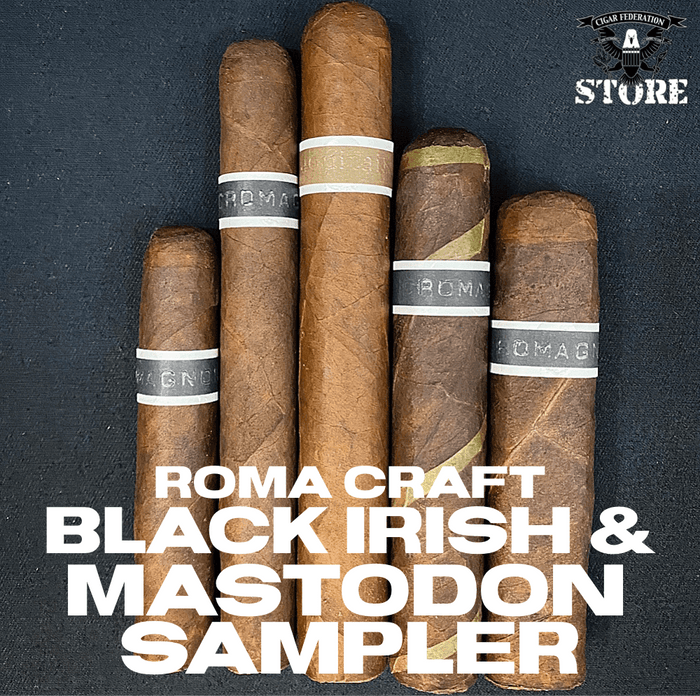 RoMa Craft BLACK IRISH & MASTODON Sampler - Cigar Federation