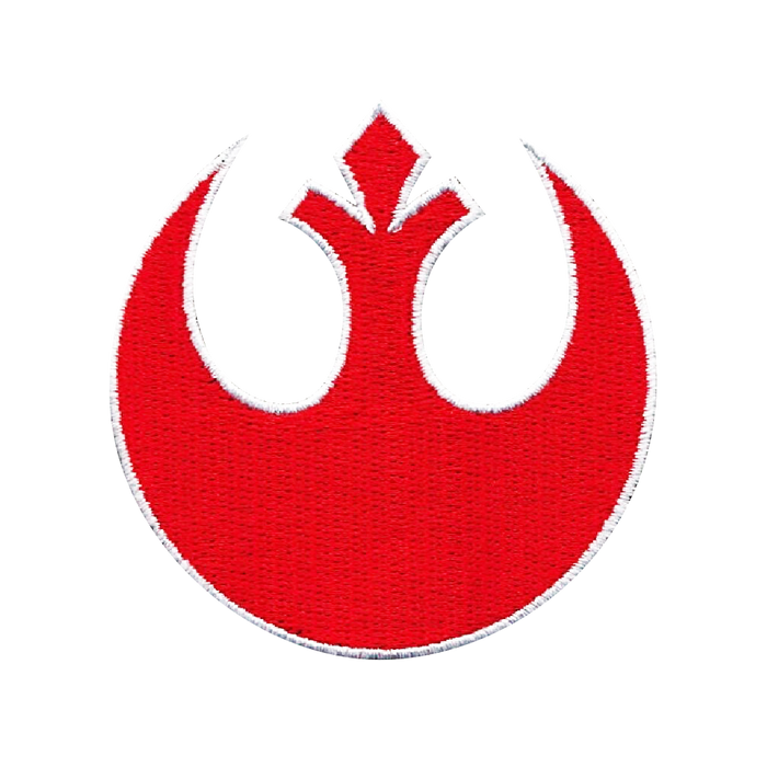 Star Battles Rebel Alliance Patch (Embroidered Hook)
