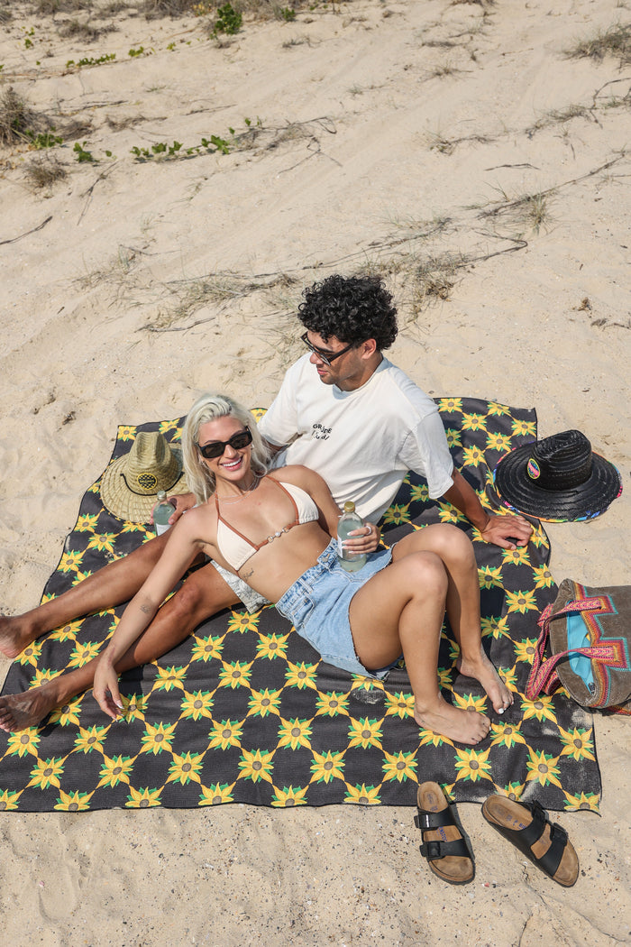 Sunflower Power Towel Blanket