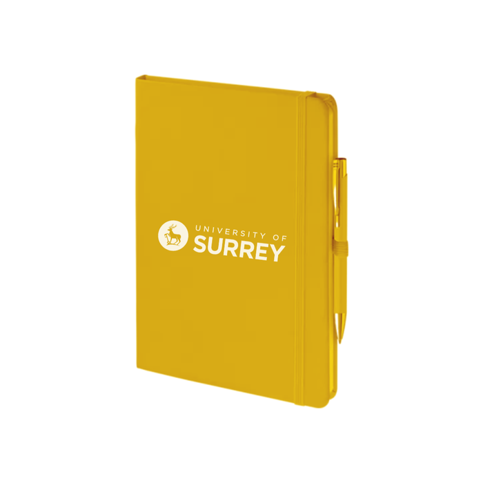 Surrey Notebook & Pen Set - Yellow