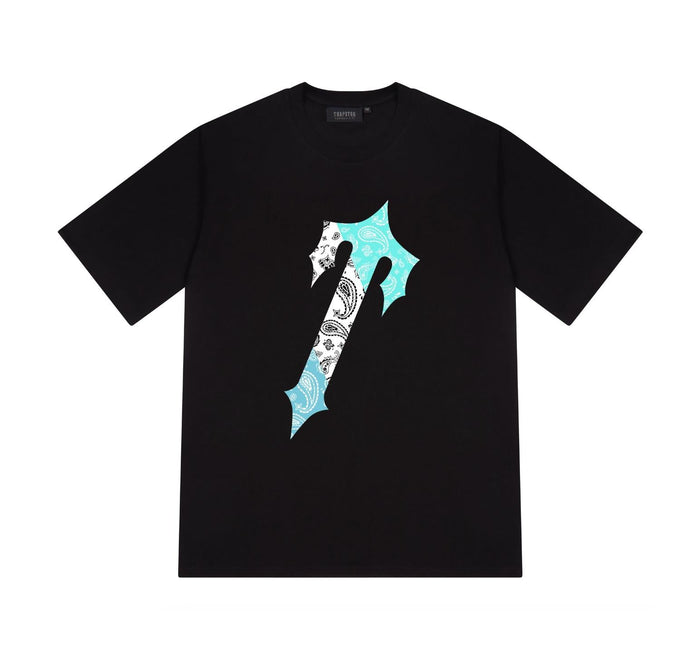 Trapstar Irongate Palsey Tee Black/Teal