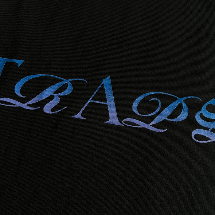 Trapstar Script Fade Tee Black