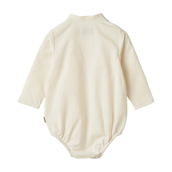 Victor Romper Shirt Eggshell