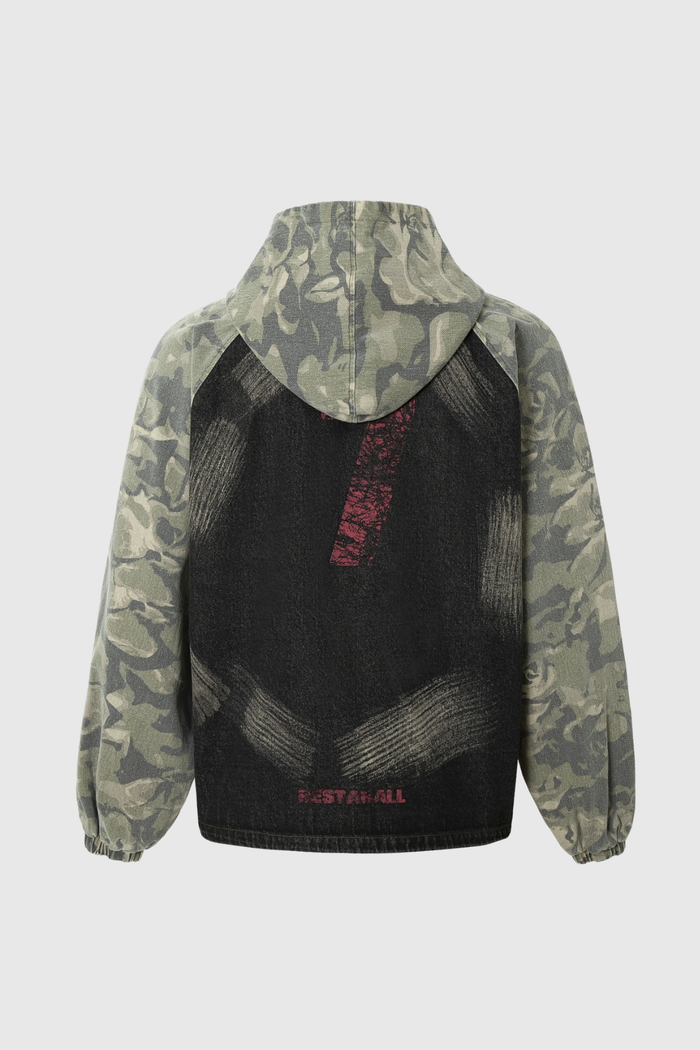 Wayne Camouflage Long Sleeve Jacket