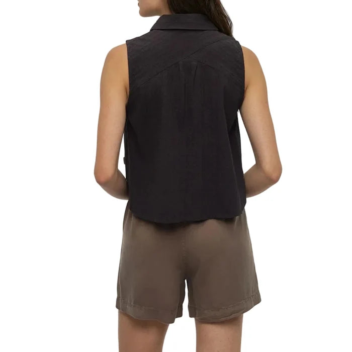Women's Robins Sleeveless Button Shirt