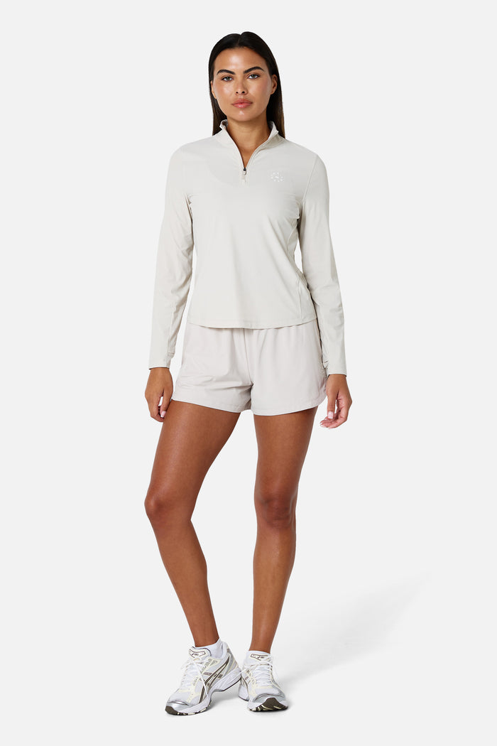 Womens Tide 1/4 Zip - Mercury Mist