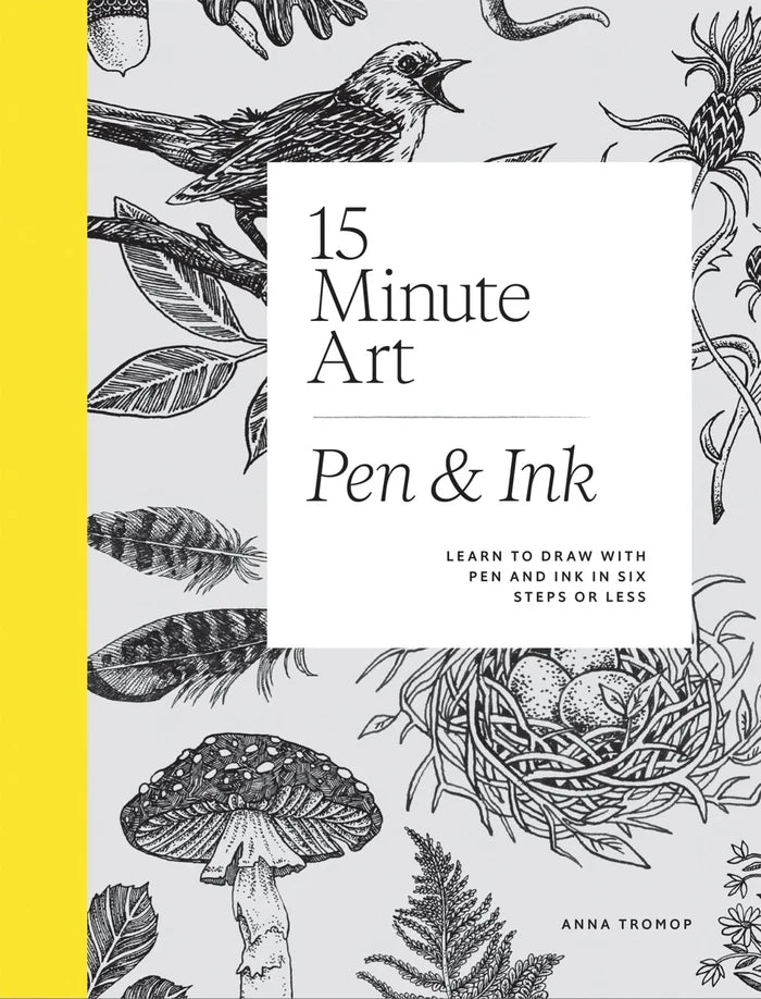 15 Minute Art Pen & Ink - La Lovely Vintage