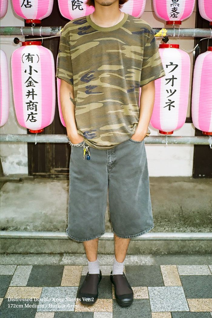92' Loose-Fit Faded Shorts / Stone