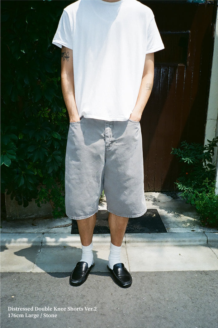 92' Loose-Fit Faded Shorts / Stone