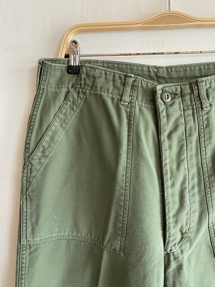 Vintage 1970’s OG-107 Cotton Sateen Military Fatigues