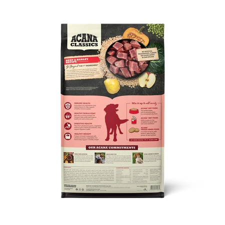 Acana Dry Dog Food Beef & Barley - Dog.Dog.Cat.