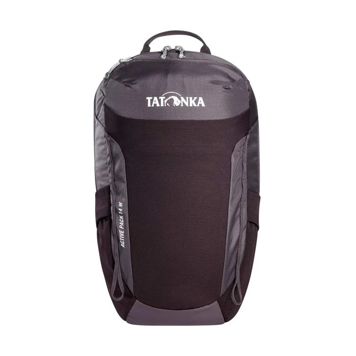תרמיל Tatonka Active Pack 14 נשים, סגול, מציג את תא האחסון הפנימי.