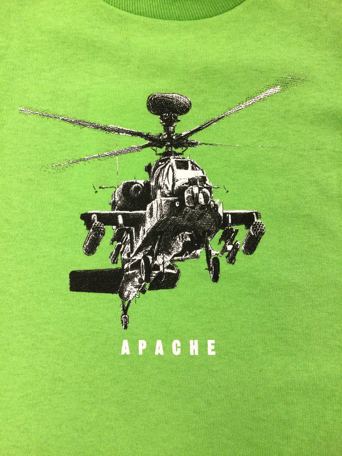 AH-64 Apache Toddler Sketch T-Shirt