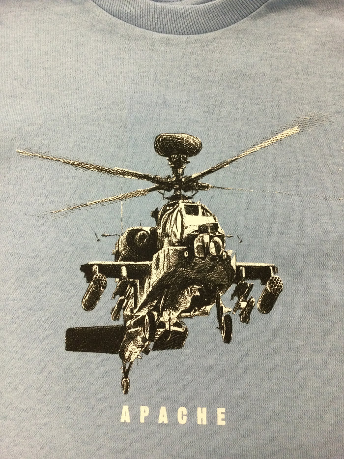 AH-64 Apache Toddler Sketch T-Shirt