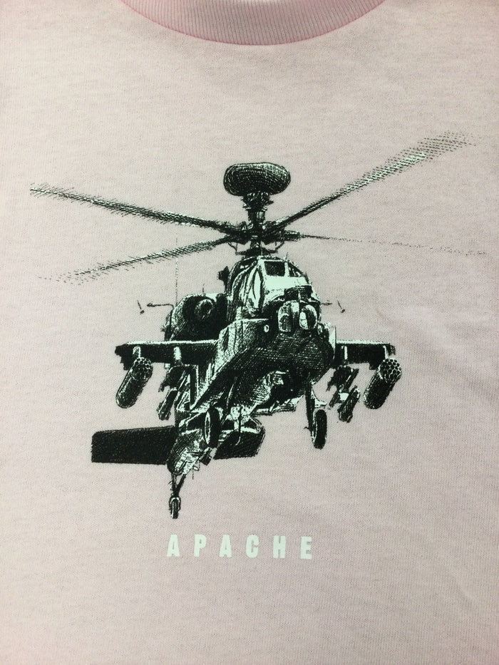 AH-64 Apache Toddler Sketch T-Shirt