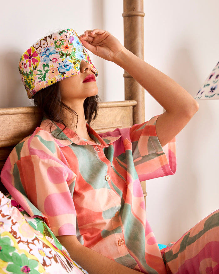 Alfresco Block Out Silk Eye Mask