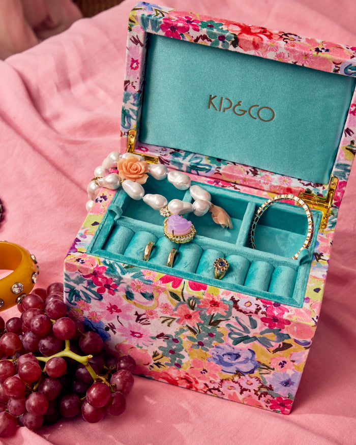 Alfresco Velvet Jewellery Box Large