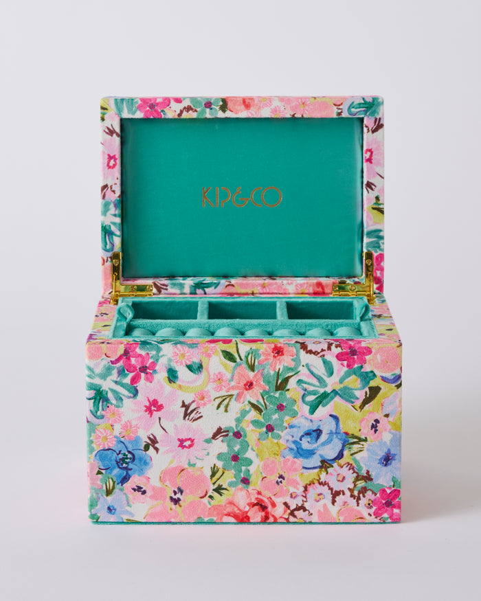 Alfresco Velvet Jewellery Box Large