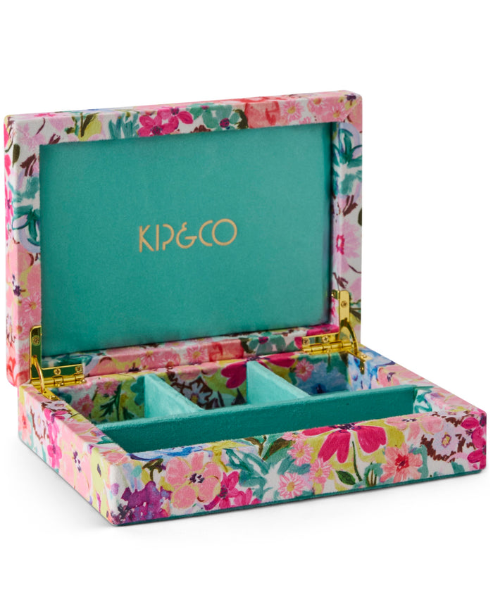 Alfresco Velvet Jewellery Box Small