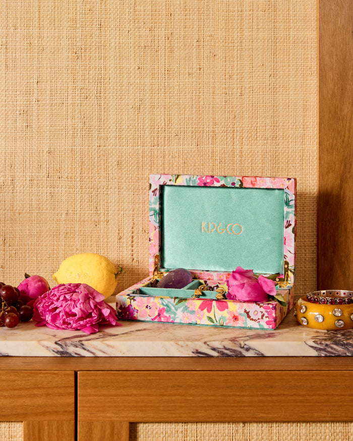 Alfresco Velvet Jewellery Box Small