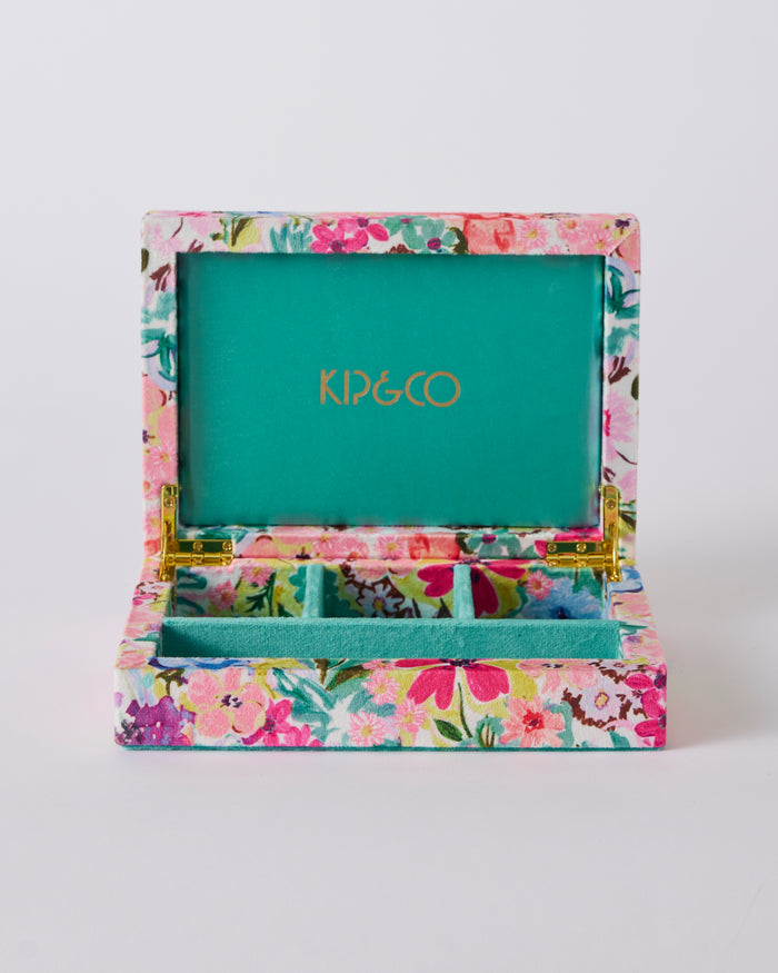 Alfresco Velvet Jewellery Box Small