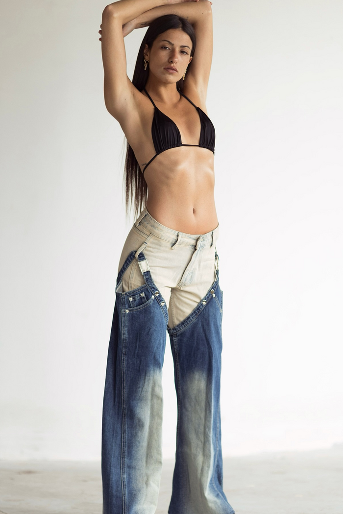 Anderson Deconstruct Two Piece Jeans