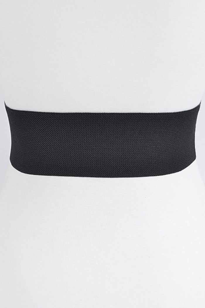 Andrea Statement Stretch Belt-Gold