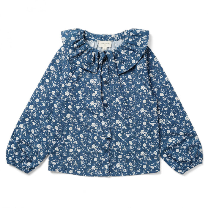 Angele Tunic Romantic Flower Navy