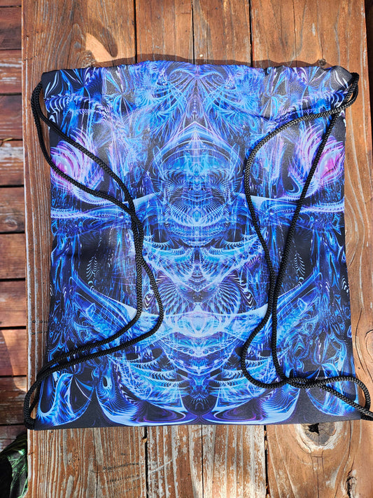 Angels Dancing on a Pin Drawstring Bag