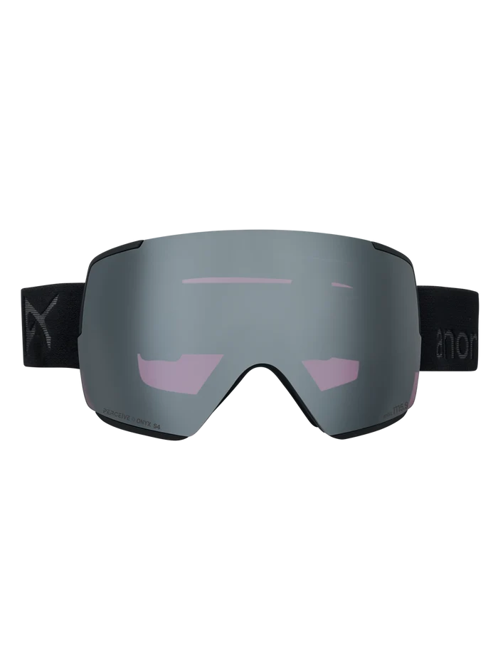 Product image of Anon M5S Goggles + Bonus Lens + MFI® Face Mask[Variant:Frame: Smoke, Lens: Perceive Sunny Onyx (6% / S4), Spare Lens: Perceive Variable Violet (34% / S2)]