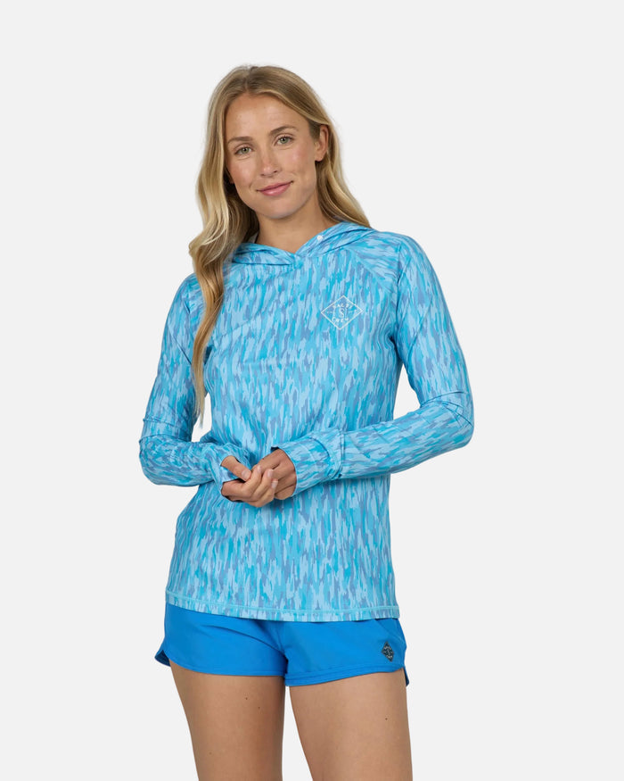 Apex Sunshirt - Pool Blue