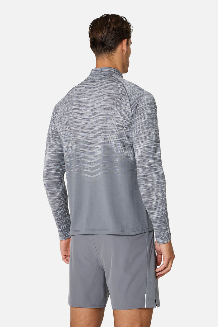 Arc Seamless 2.0 1/4 Zip - Nightfall Grey/Graphite Grey/Ash Grey/Lunar Grey